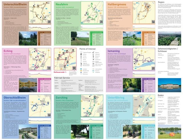 München fietsstrook kaart