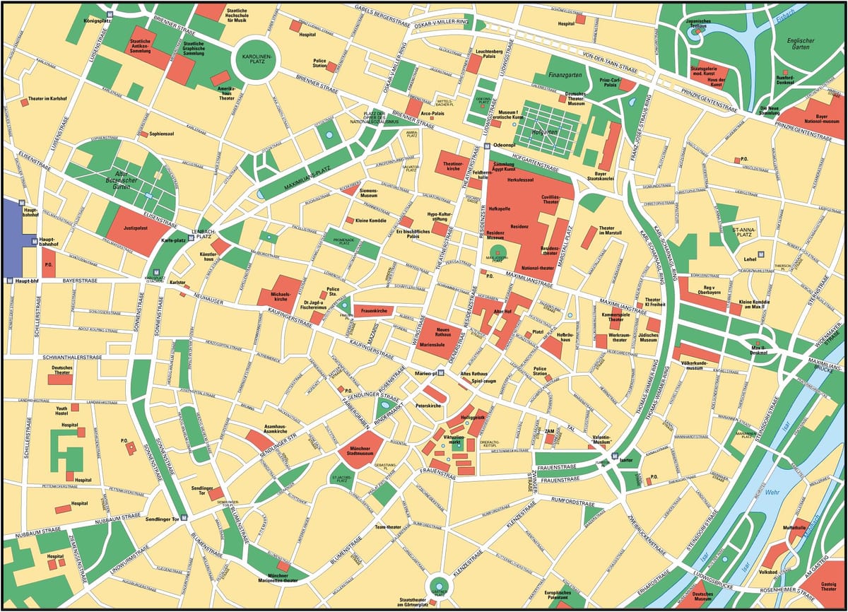 München stratenplan