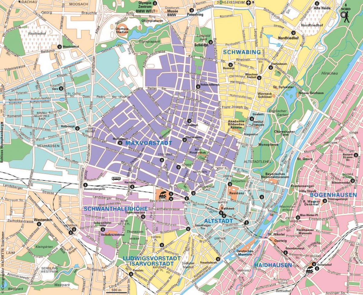Stadsplattegrond München